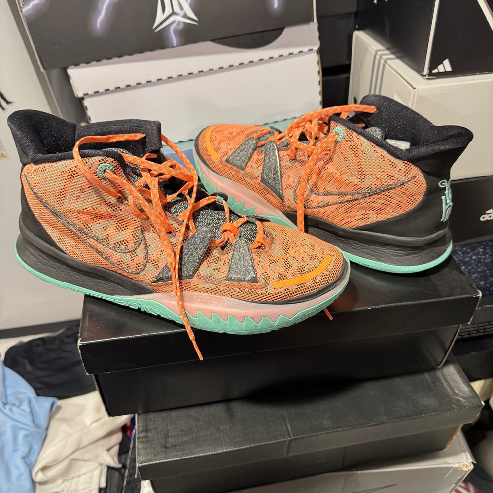 Nike Kyrie 7 play for the future allstar size 13 eybl skills academy basketball